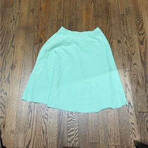 Mint Green A-Line Skirt